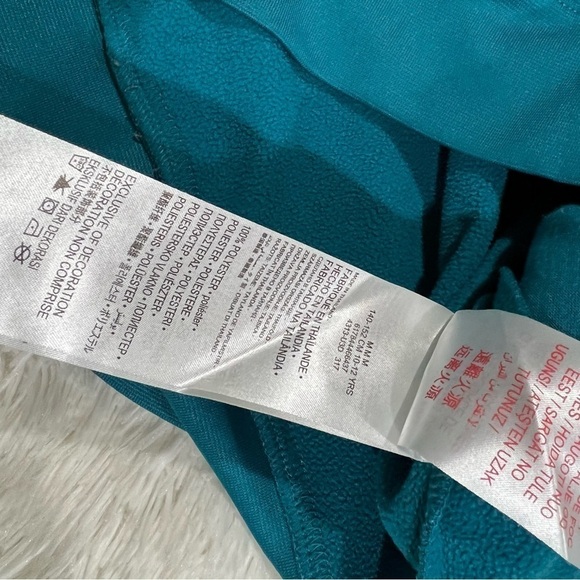 Nike Air Jordan 23 Boys Girls Unisex Kids Hoodie Teal Blue Black Sweatshirt Med - Picture 6 of 11